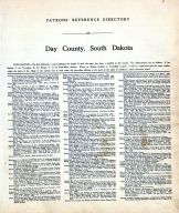Directory 001, Day County 1929